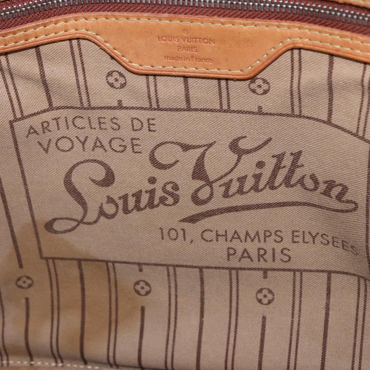 LOUIS VUITTON Monogram Neverfull MM Tote Bag ""Strong Odor"" M40156 Auth 186619