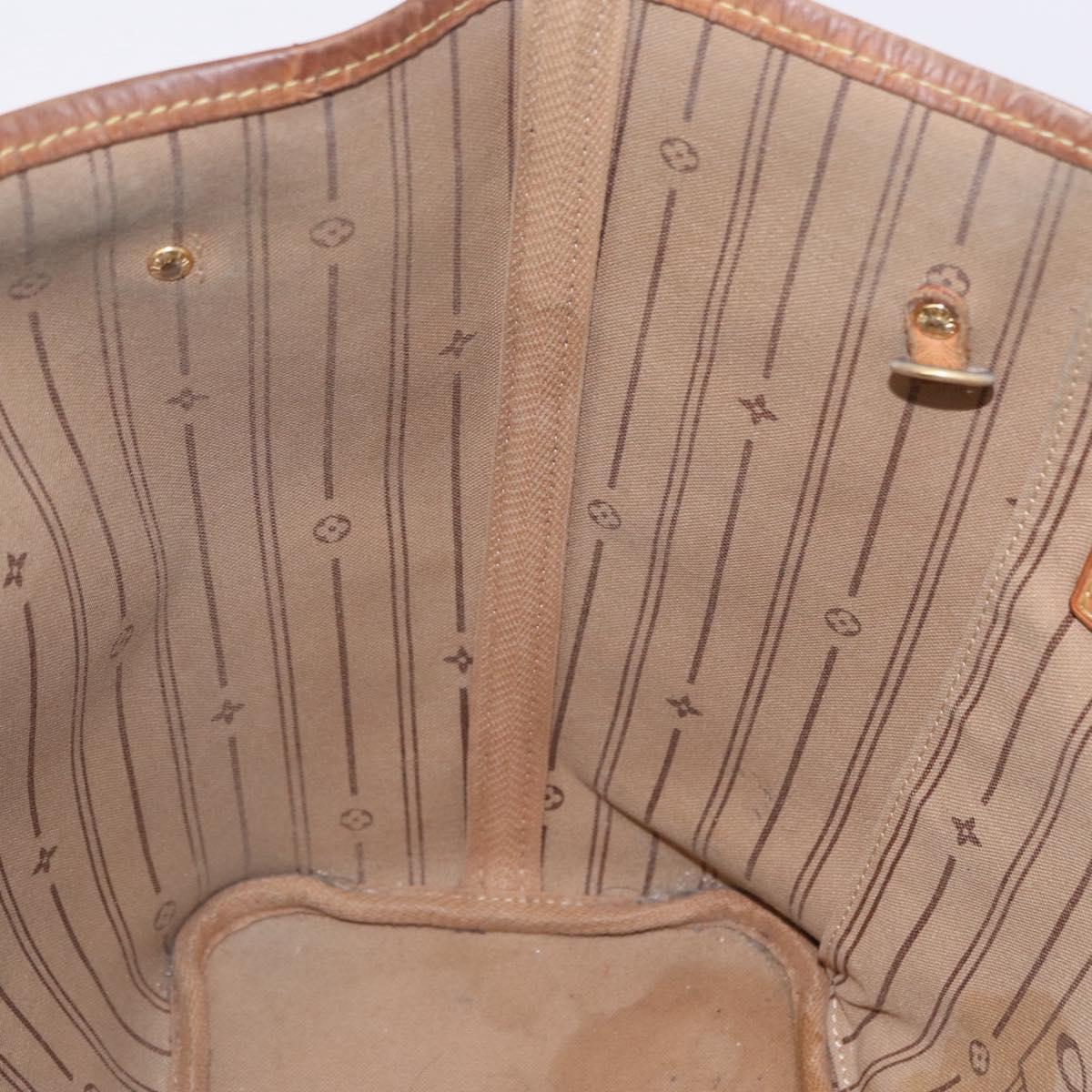 LOUIS VUITTON Monogram Neverfull MM Tote Bag ""Strong Odor"" M40156 Auth 186619