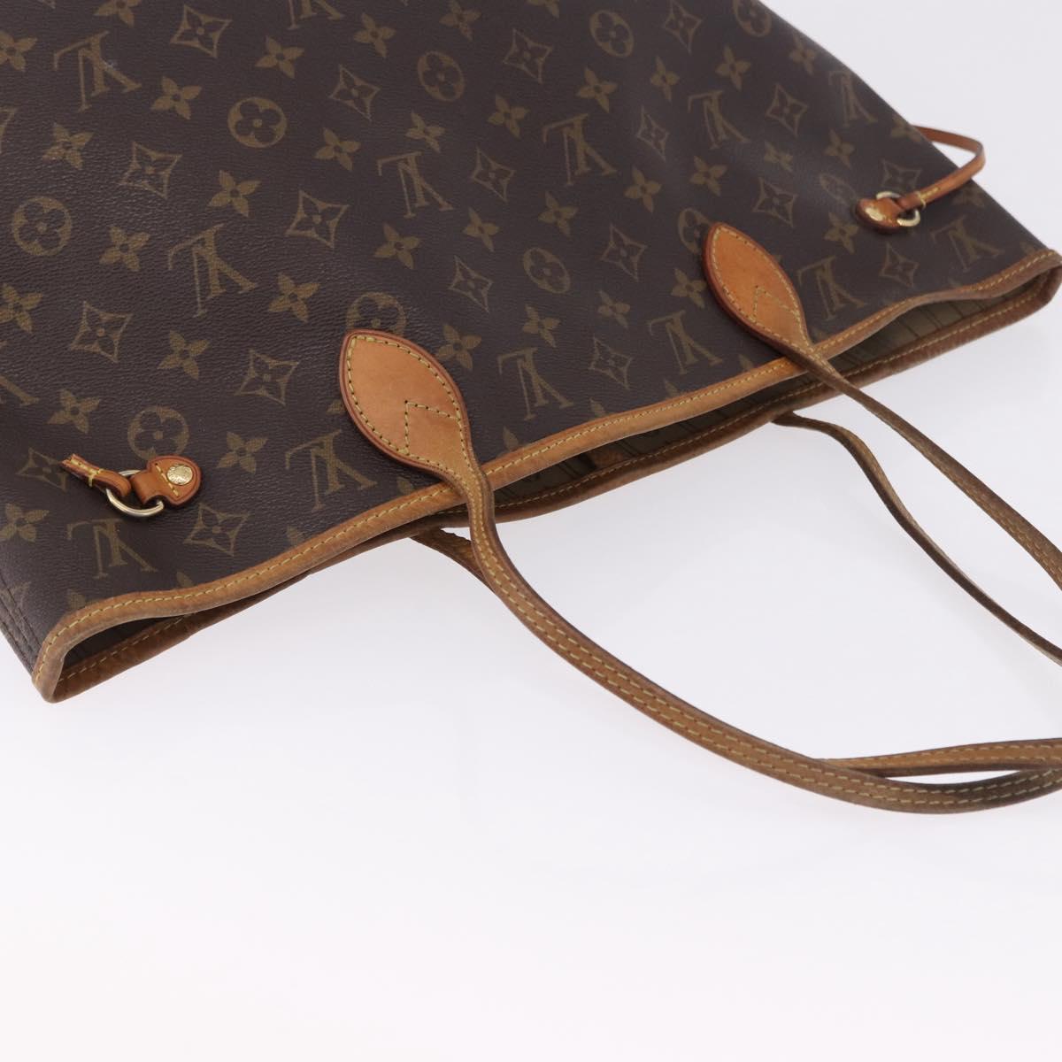 LOUIS VUITTON Monogram Neverfull MM Tote Bag ""Strong Odor"" M40156 Auth 186619