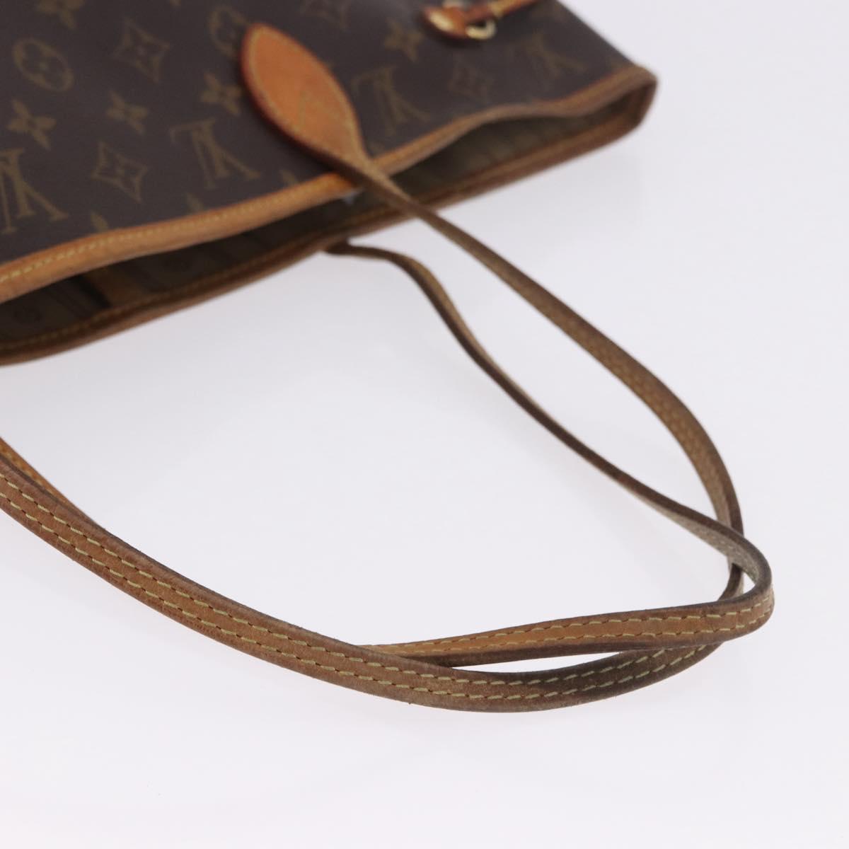 LOUIS VUITTON Monogram Neverfull MM Tote Bag ""Strong Odor"" M40156 Auth 186619
