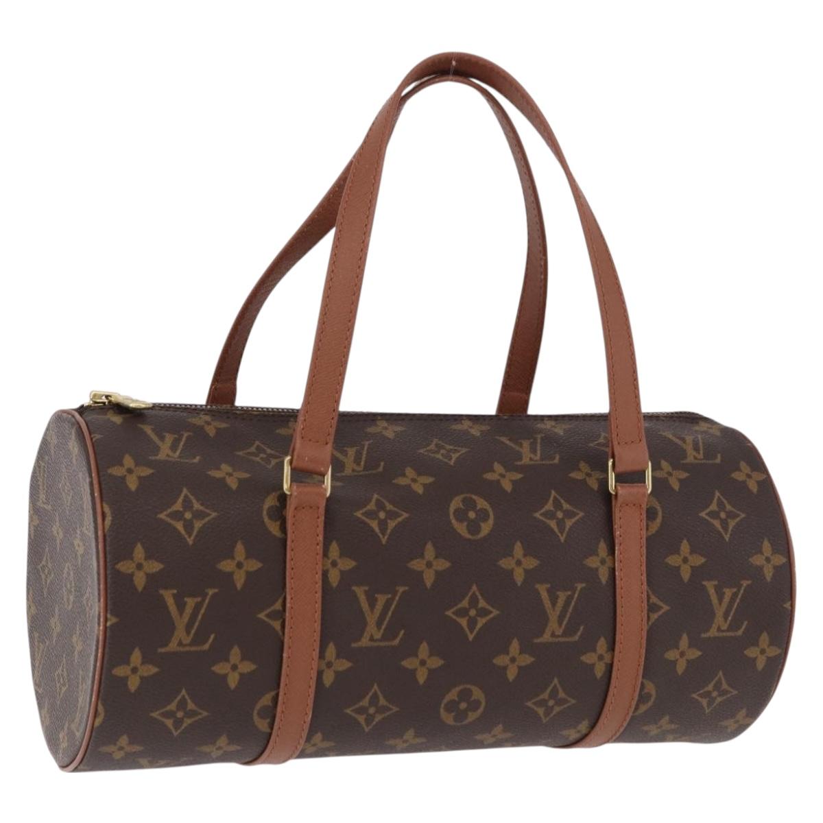 LOUIS VUITTON Monogram Papillon 30 Hand Bag M51385 LV Auth 186620A