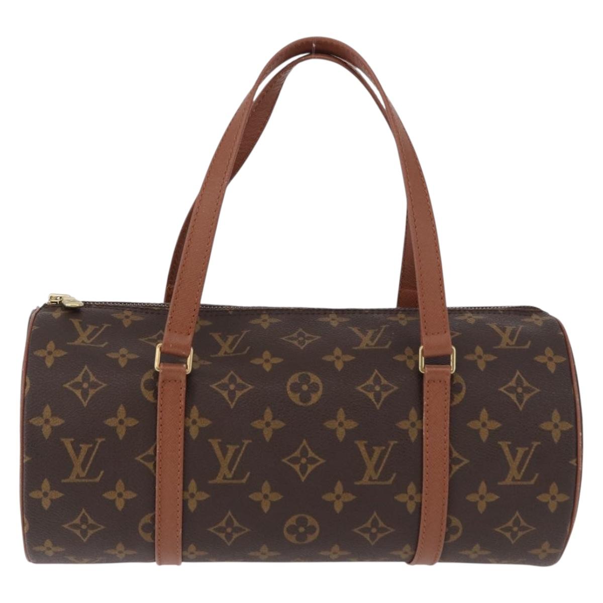 LOUIS VUITTON Monogram Papillon 30 Hand Bag M51385 LV Auth 186620A