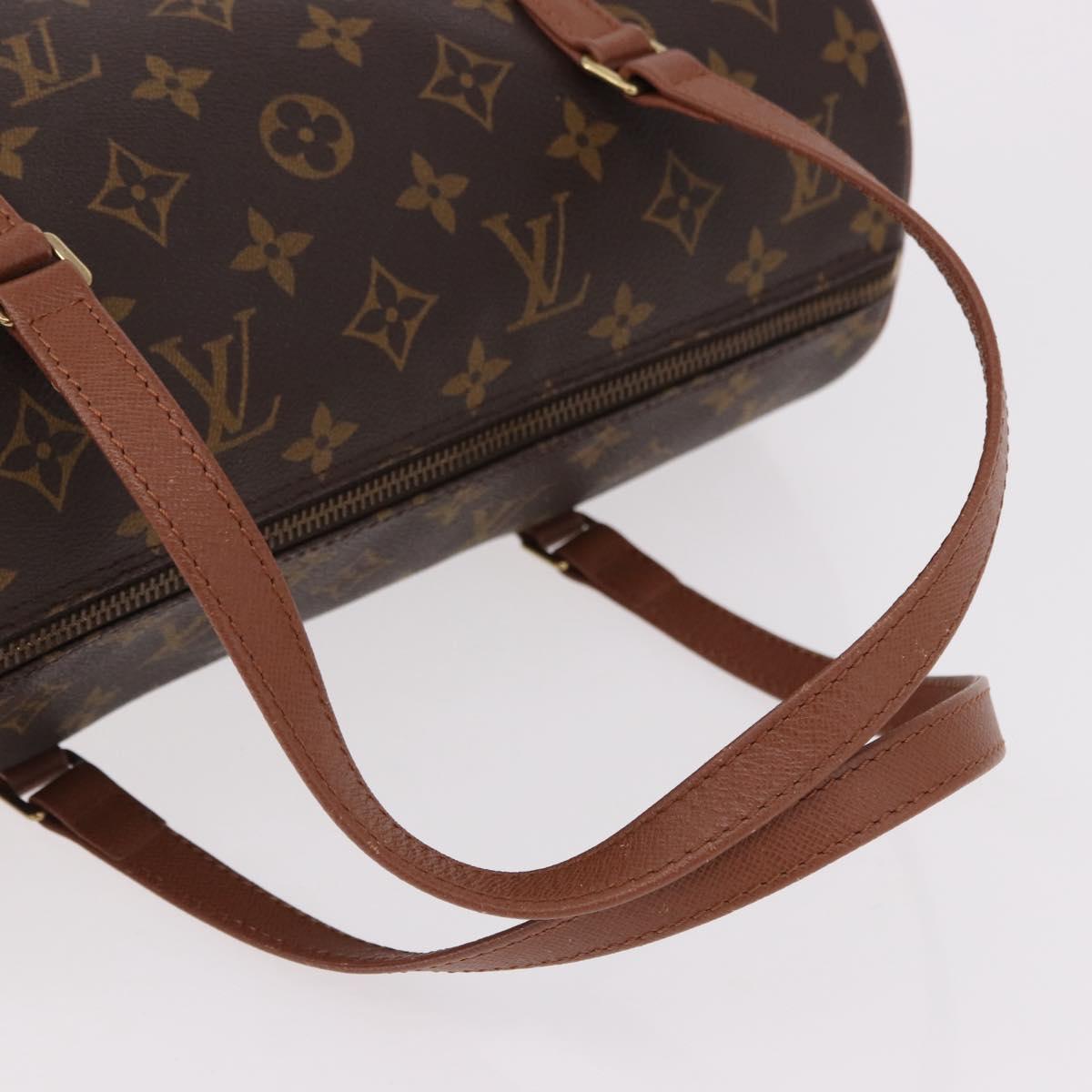 LOUIS VUITTON Monogram Papillon 30 Hand Bag M51385 LV Auth 186620A