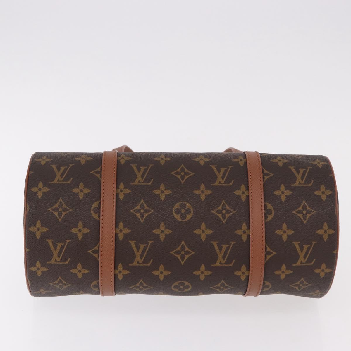 LOUIS VUITTON Monogram Papillon 30 Hand Bag M51385 LV Auth 186620A