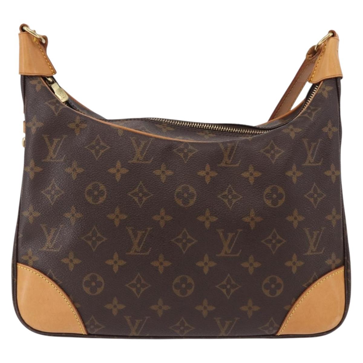LOUIS VUITTON Monogram Boulogne 30 Shoulder Bag M51265 LV Auth 186621A