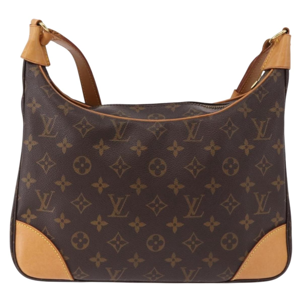 LOUIS VUITTON Monogram Boulogne 30 Shoulder Bag M51265 LV Auth 186621A