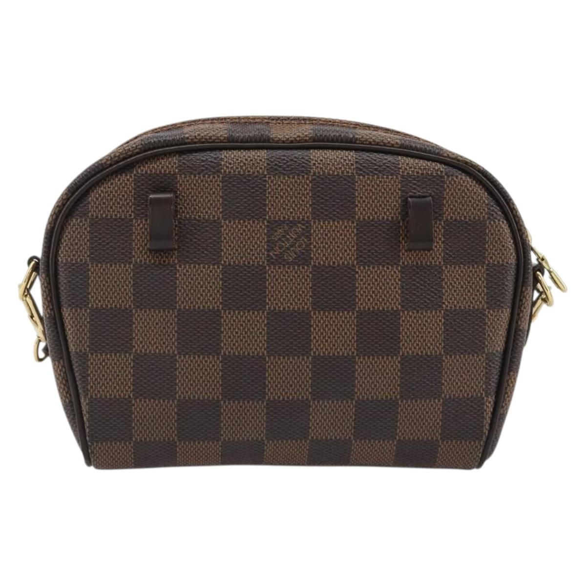 LOUIS VUITTON Damier Ebene Pochette Ipanema Shoulder Bag N51296 LV Auth 186622A
