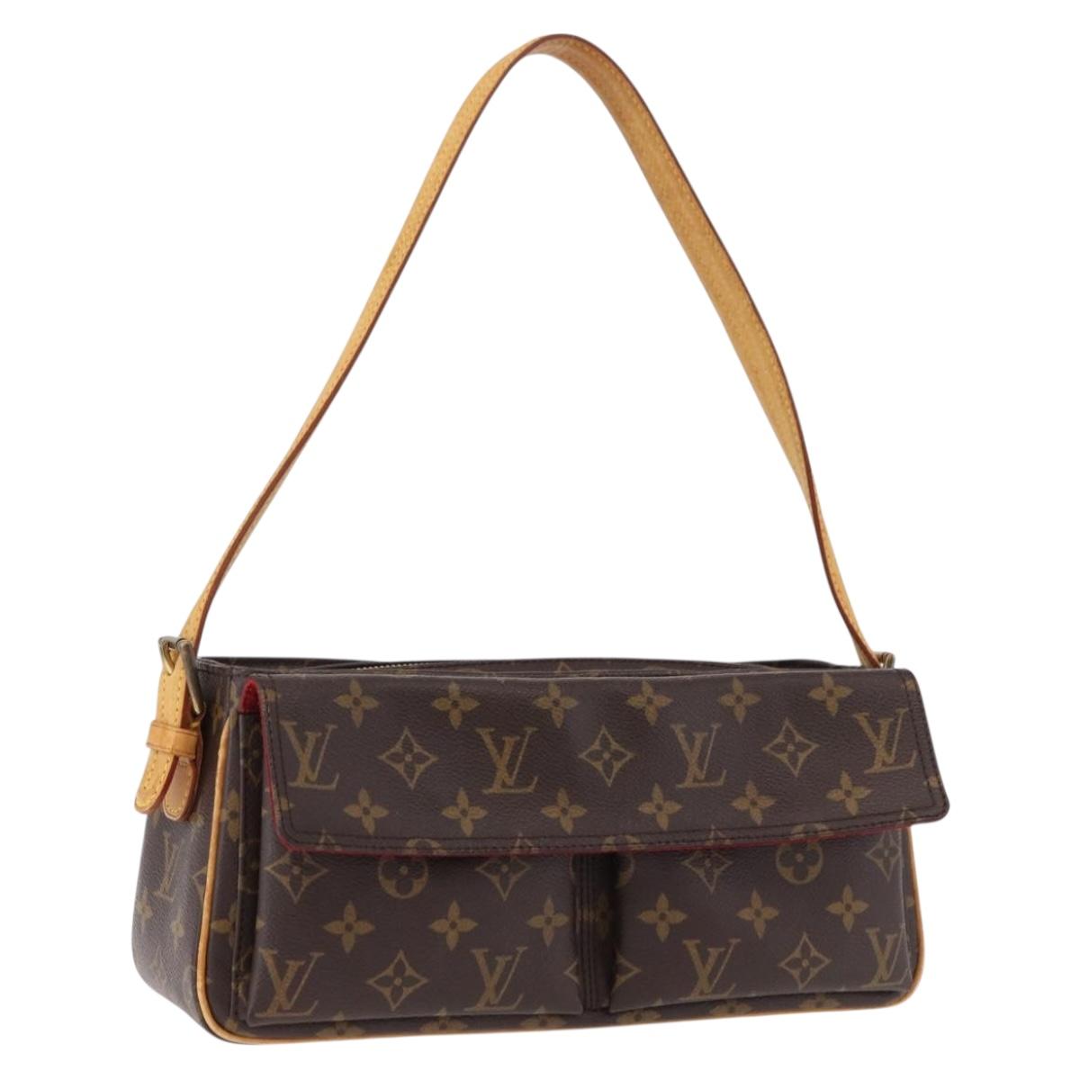 LOUIS VUITTON Monogram Viva Cite MM Shoulder Bag M51164 LV Auth 186624