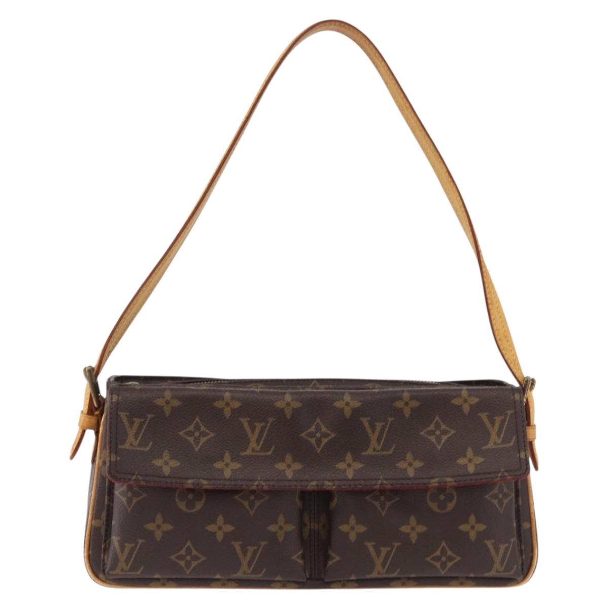 LOUIS VUITTON Monogram Viva Cite MM Shoulder Bag M51164 LV Auth 186624