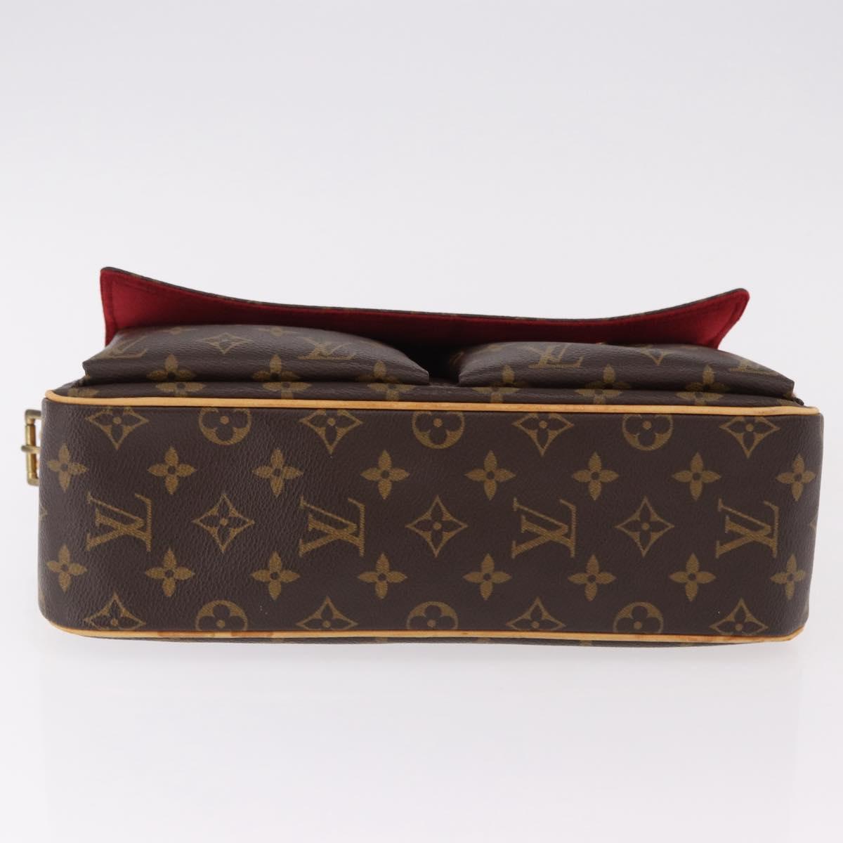 LOUIS VUITTON Monogram Viva Cite MM Shoulder Bag M51164 LV Auth 186624