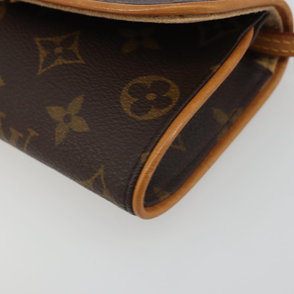 LOUIS VUITTON Monogram Pochette Twin PM Shoulder Bag M51854 LV Auth 186629A