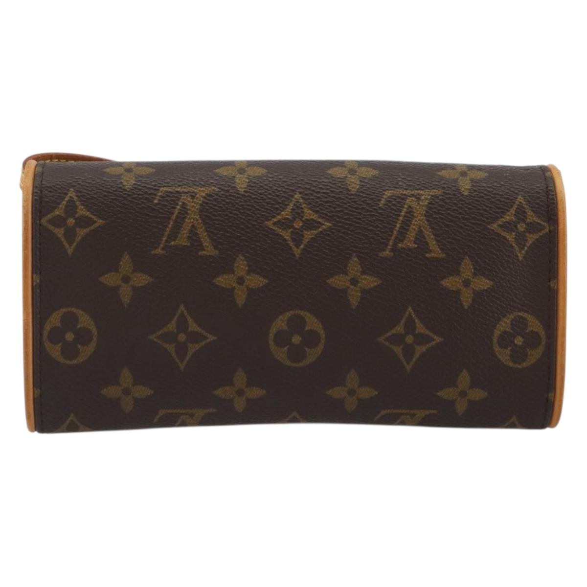 LOUIS VUITTON Monogram Pochette Twin PM Shoulder Bag M51854 LV Auth 186629A