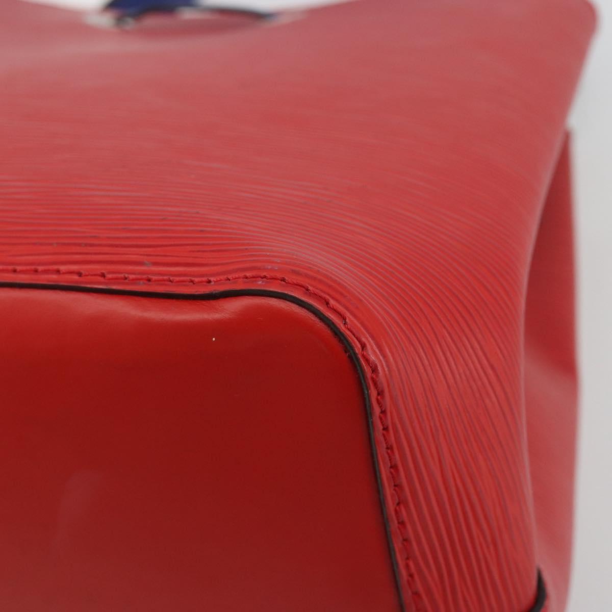 LOUIS VUITTON Epi Neonoe Shoulder Bag Red Coklico M54365 LV Auth 186641V