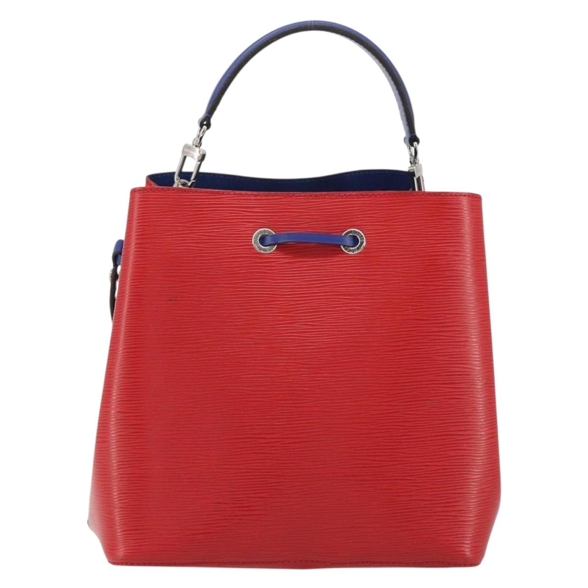 LOUIS VUITTON Epi Neonoe Shoulder Bag Red Coklico M54365 LV Auth 186641V