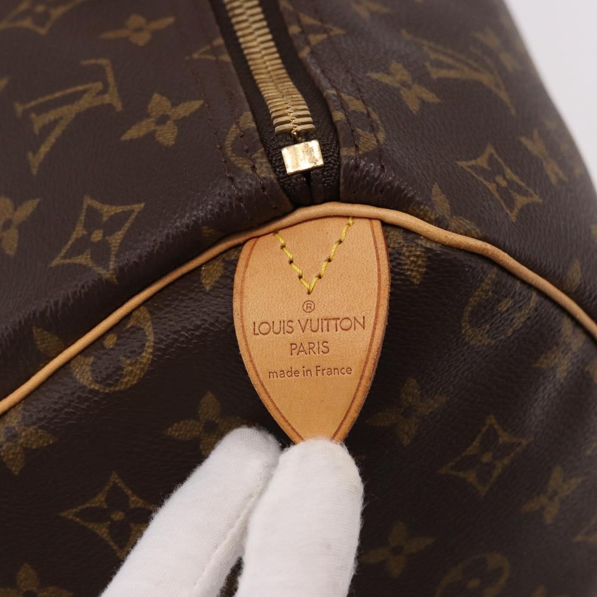 LOUIS VUITTON Monogram Keepall 50 Boston Bag M41426 LV Auth 186643A