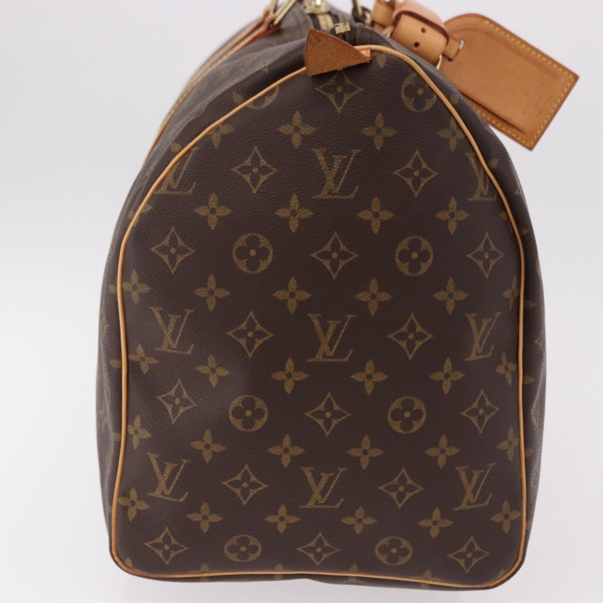 LOUIS VUITTON Monogram Keepall 50 Boston Bag M41426 LV Auth 186643A