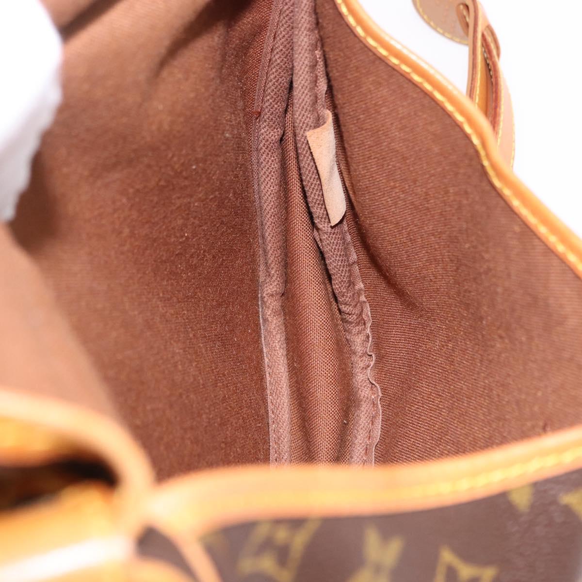 LOUIS VUITTON Monogram Saumur 30 Shoulder Bag M42256 LV Auth 186660A
