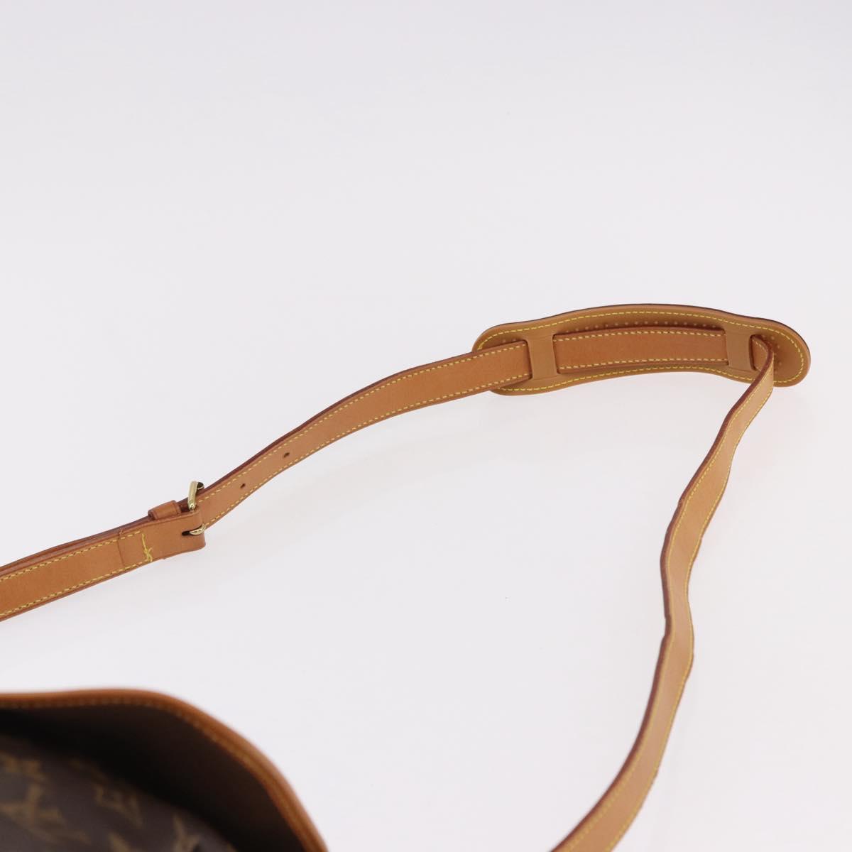 LOUIS VUITTON Monogram Saumur 30 Shoulder Bag M42256 LV Auth 186661A