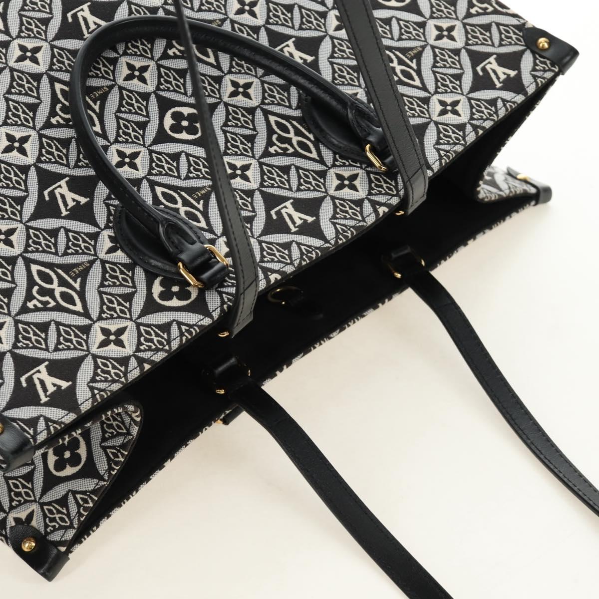 LOUIS VUITTON Monogram Jaguar On The Go GM Bag Black M57207 LV Auth 186669SAM