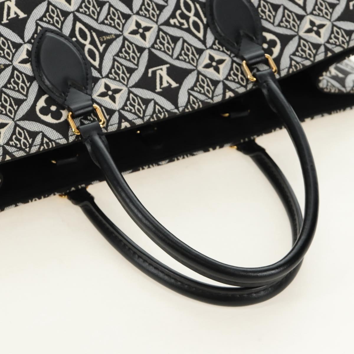 LOUIS VUITTON Monogram Jaguar On The Go GM Bag Black M57207 LV Auth 186669SAM