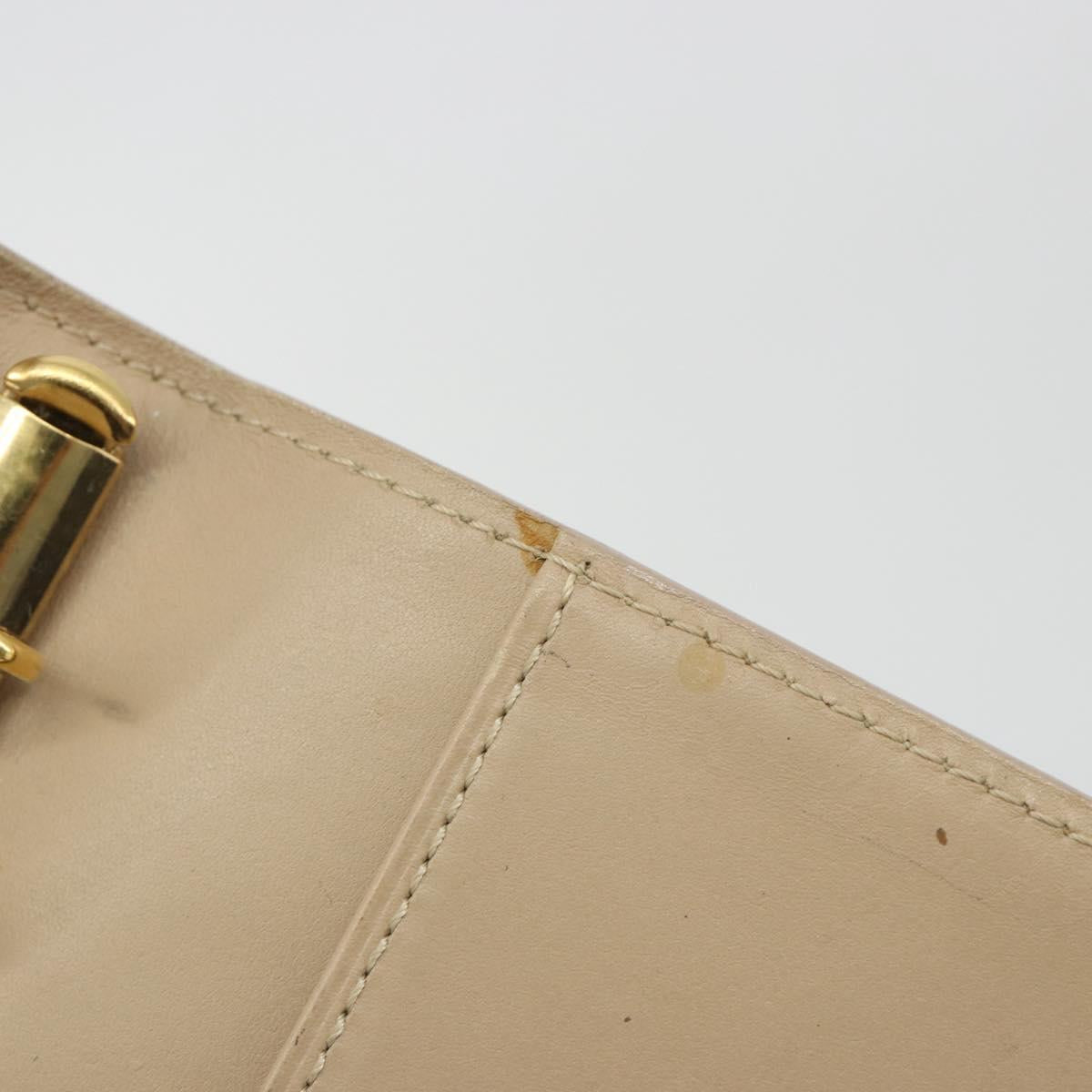 LOUIS VUITTON Monogram Vernis Agenda PM Cover Beige R21001 LV Auth 186685SM