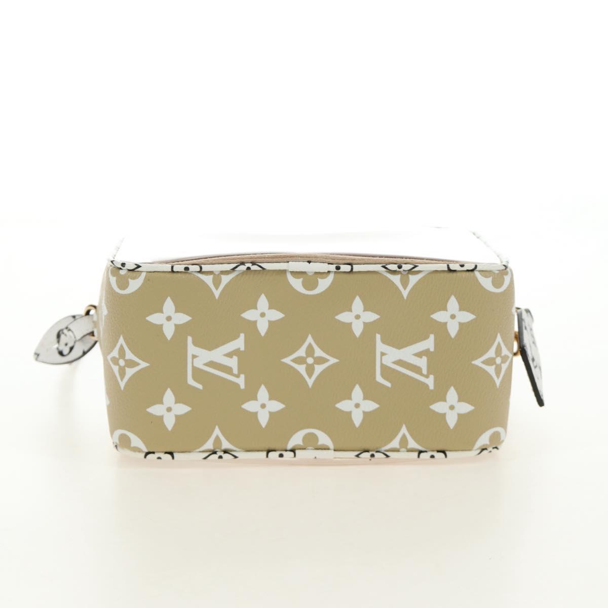 LOUIS VUITTON Monogram Giant Beach Porch Bag Green M67610 LV Auth 186686SAM