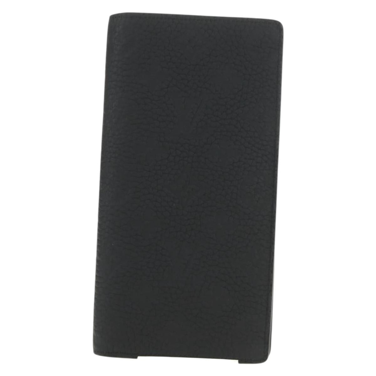 LOUIS VUITTON Taurillon Clemence Brazza Portefeuille Wallet M69038 Auth 186687SM