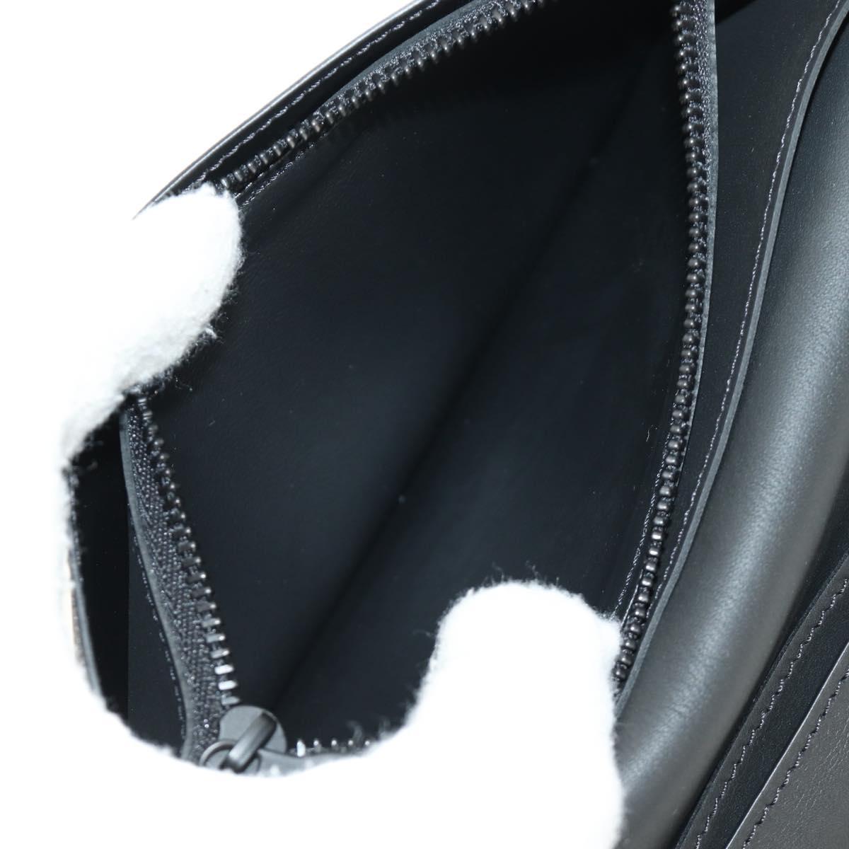 LOUIS VUITTON Taurillon Clemence Brazza Portefeuille Wallet M69038 Auth 186687SM