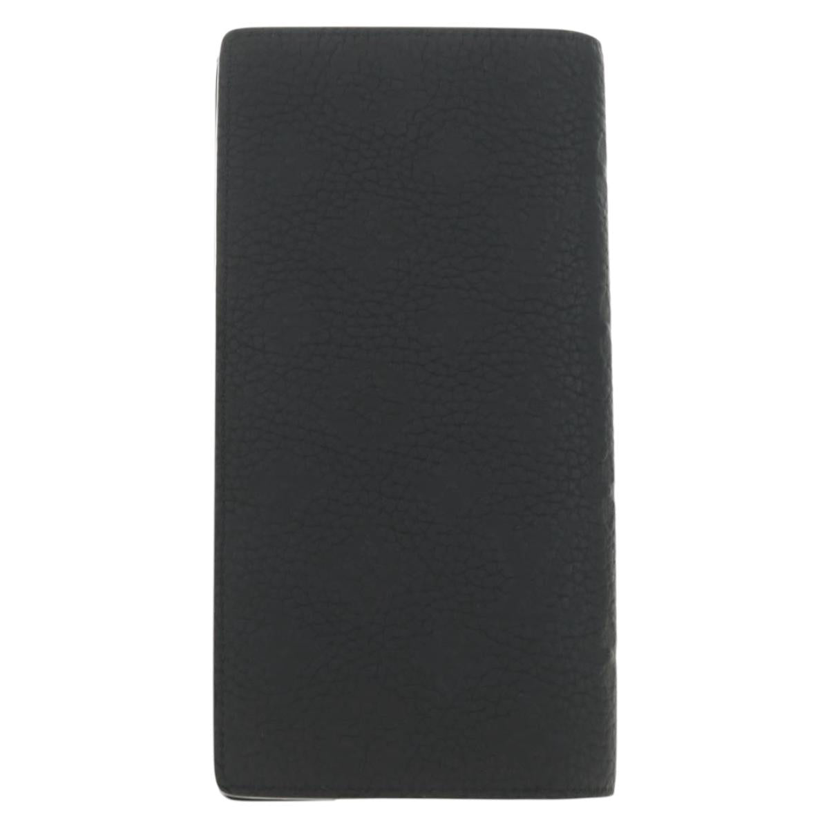 LOUIS VUITTON Taurillon Clemence Brazza Portefeuille Wallet M69038 Auth 186687SM