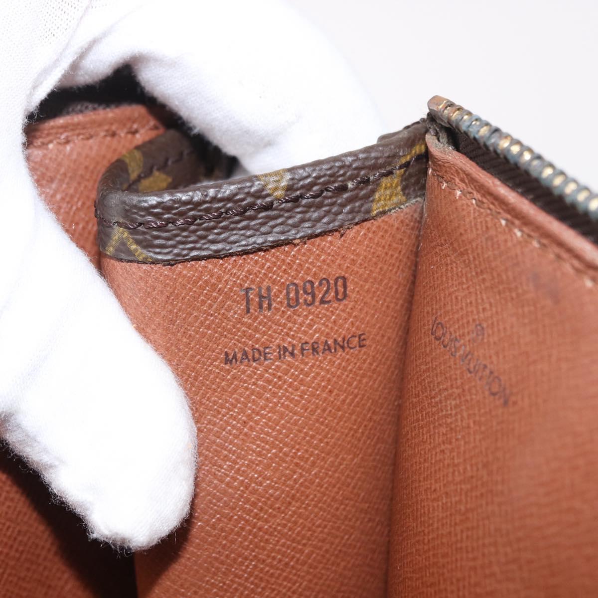 LOUIS VUITTON Monogram Posh Documents Briefcase M53457 LV Auth 186690