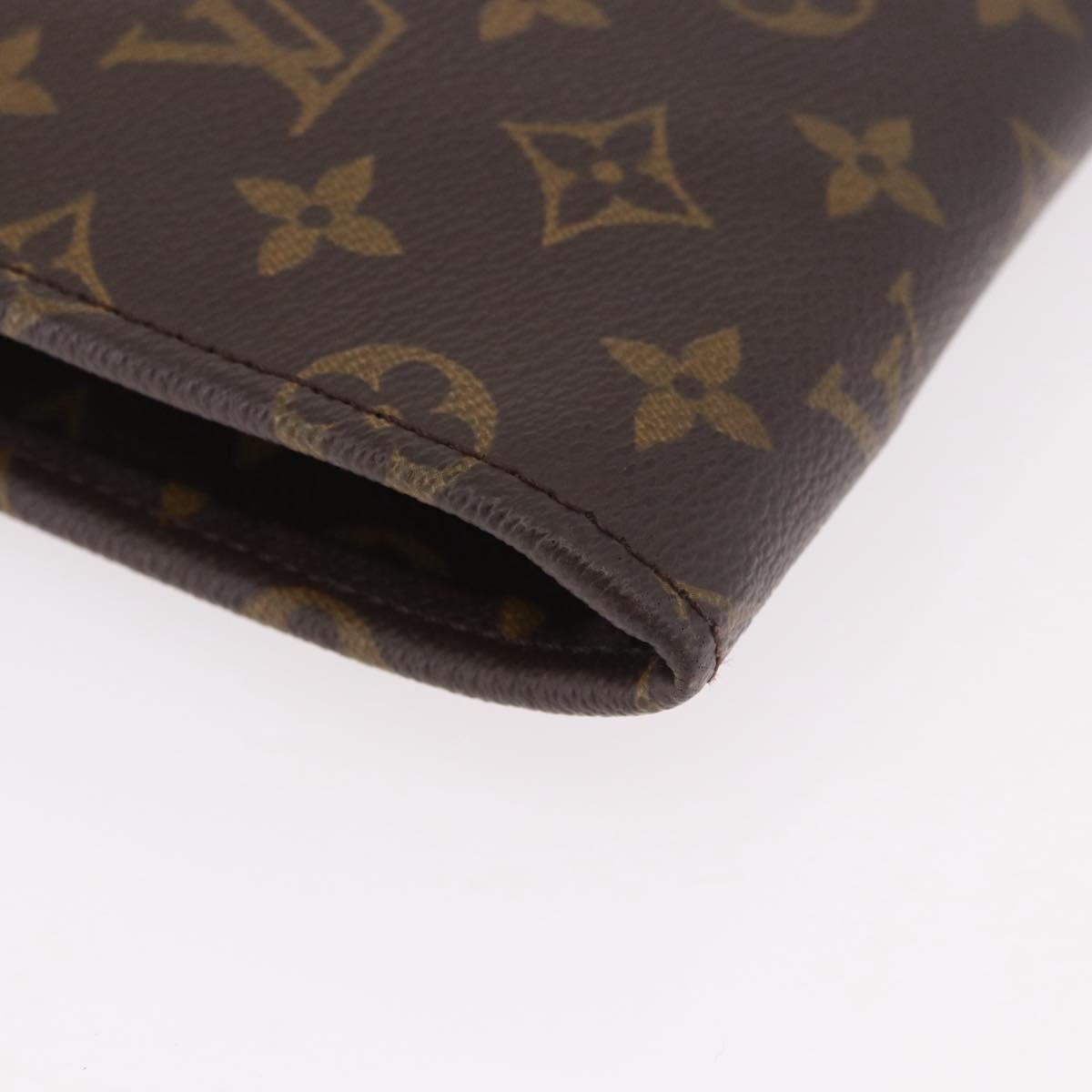 LOUIS VUITTON Monogram Posh Documents Briefcase M53457 LV Auth 186690