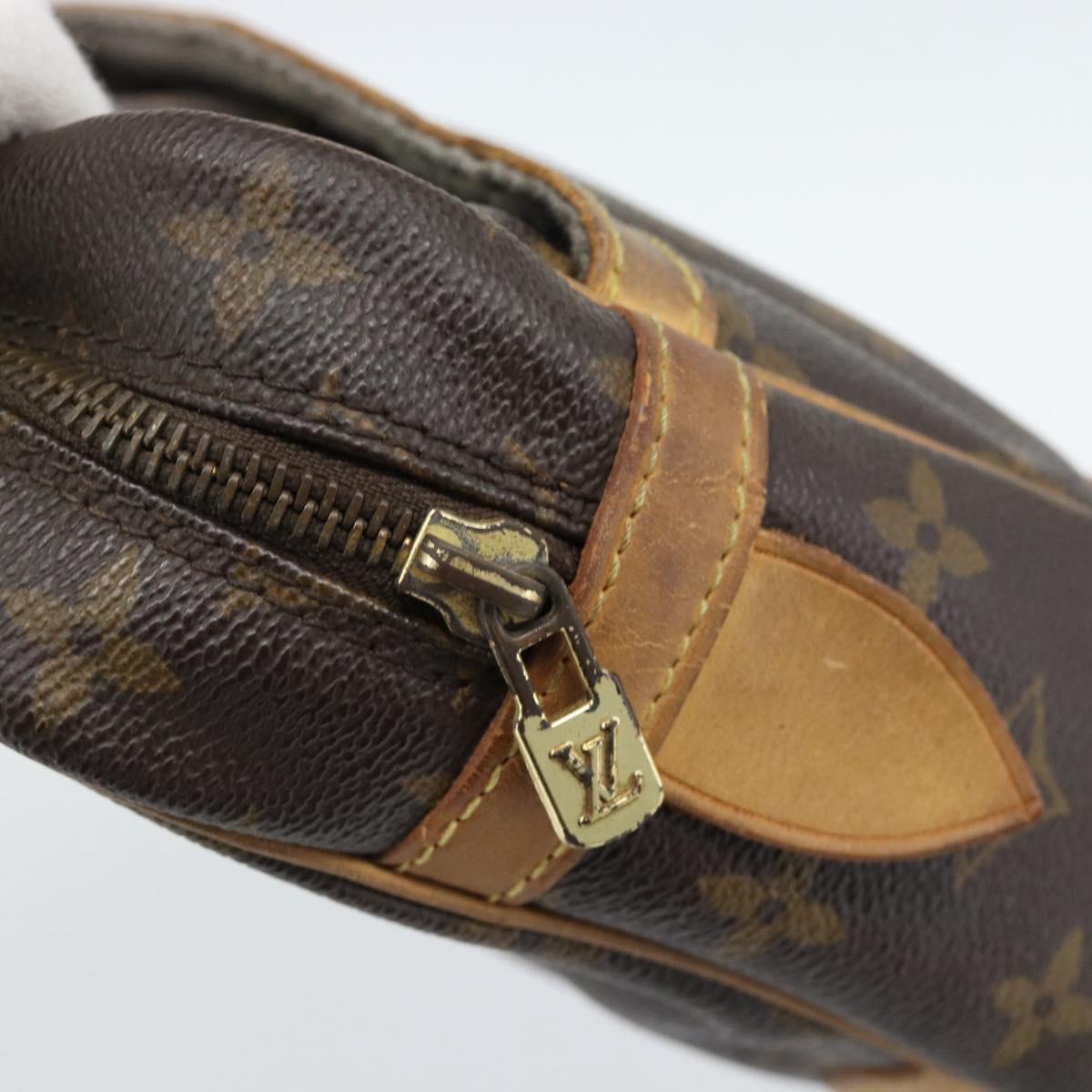 LOUIS VUITTON Monogram Compiegne 28 Clutch Bag M51845 LV Auth 186698