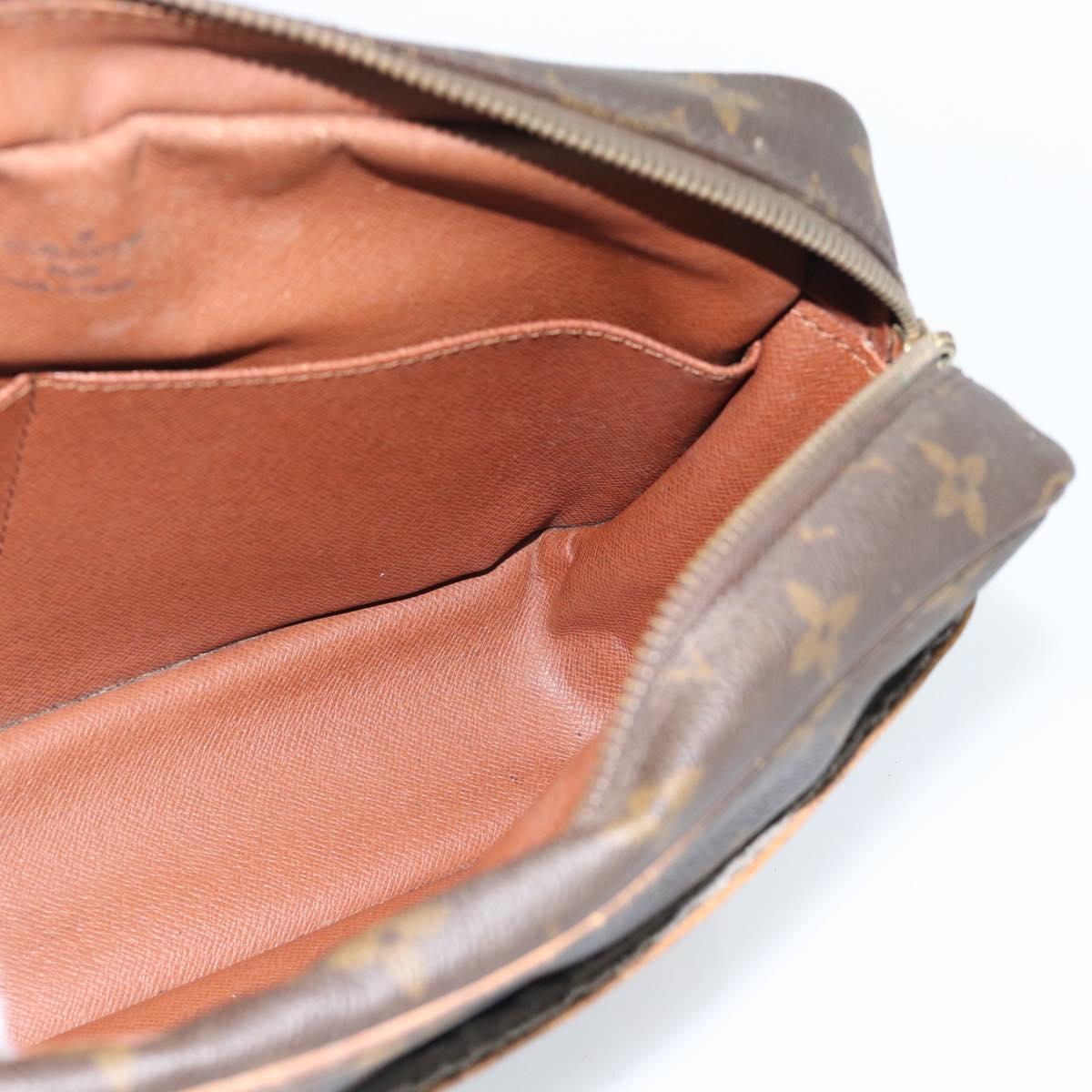 LOUIS VUITTON Monogram Compiegne 28 Clutch Bag M51845 LV Auth 186698