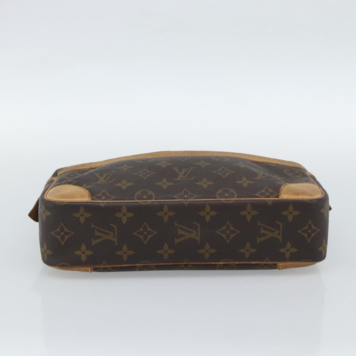 LOUIS VUITTON Monogram Compiegne 28 Clutch Bag M51845 LV Auth 186698