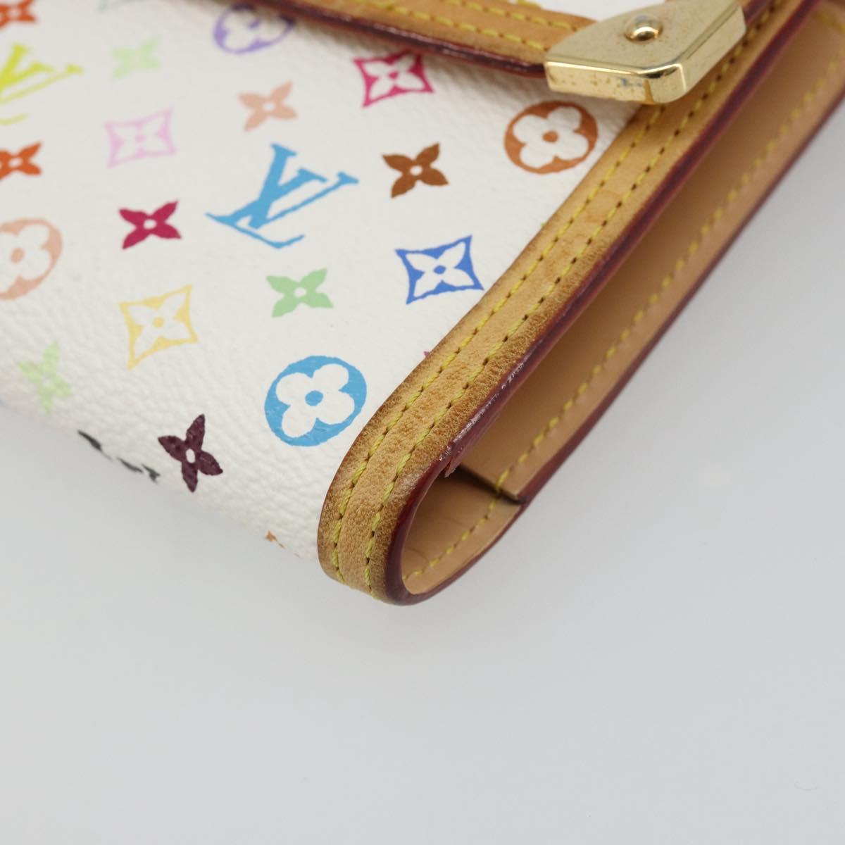 LOUIS VUITTON Multicolor Porte Tresor International Wallet M92659 Auth 186700A