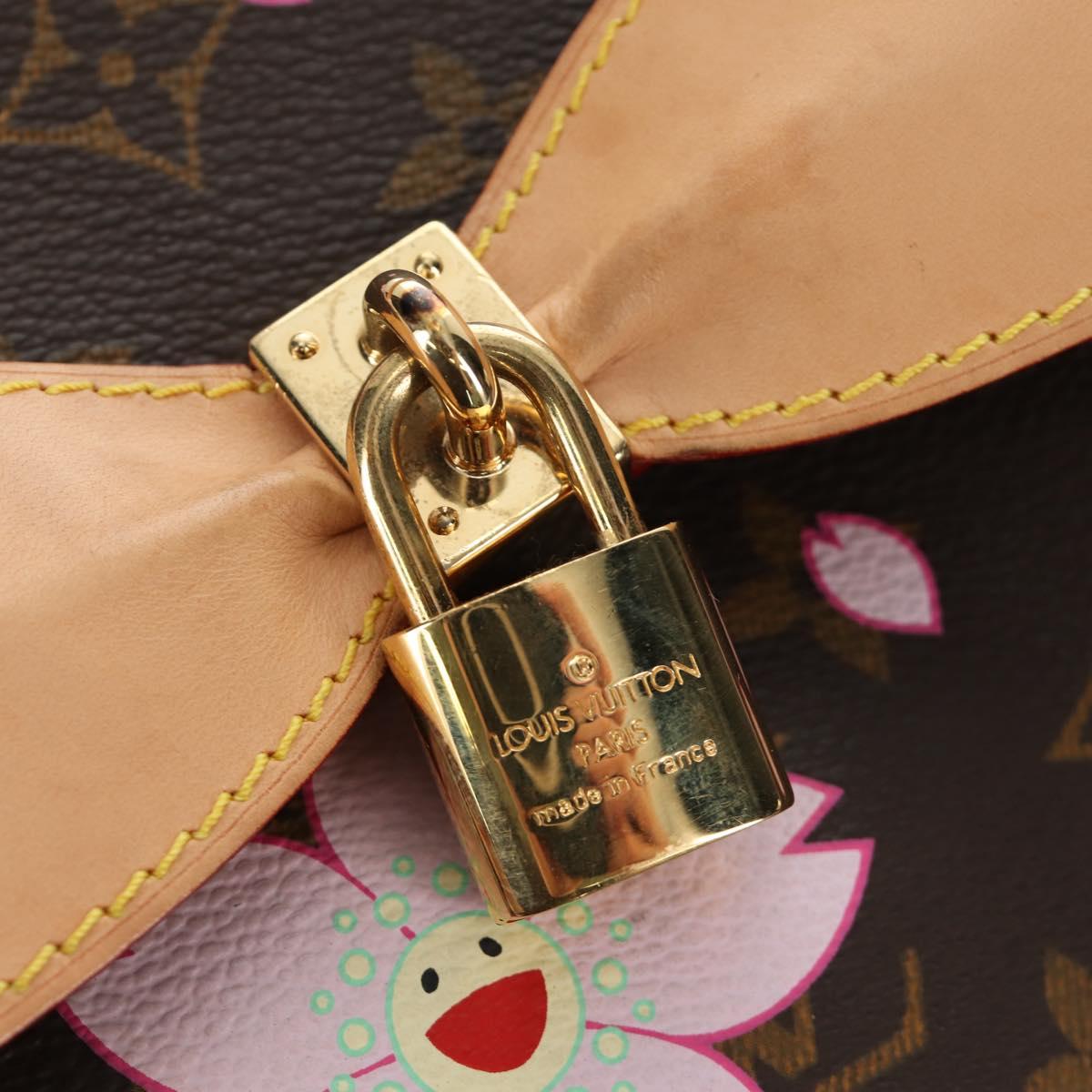 LOUIS VUITTON Monogram Cherry Blossom Sac Retro PM Bag M92012 LV Auth 186707SAM
