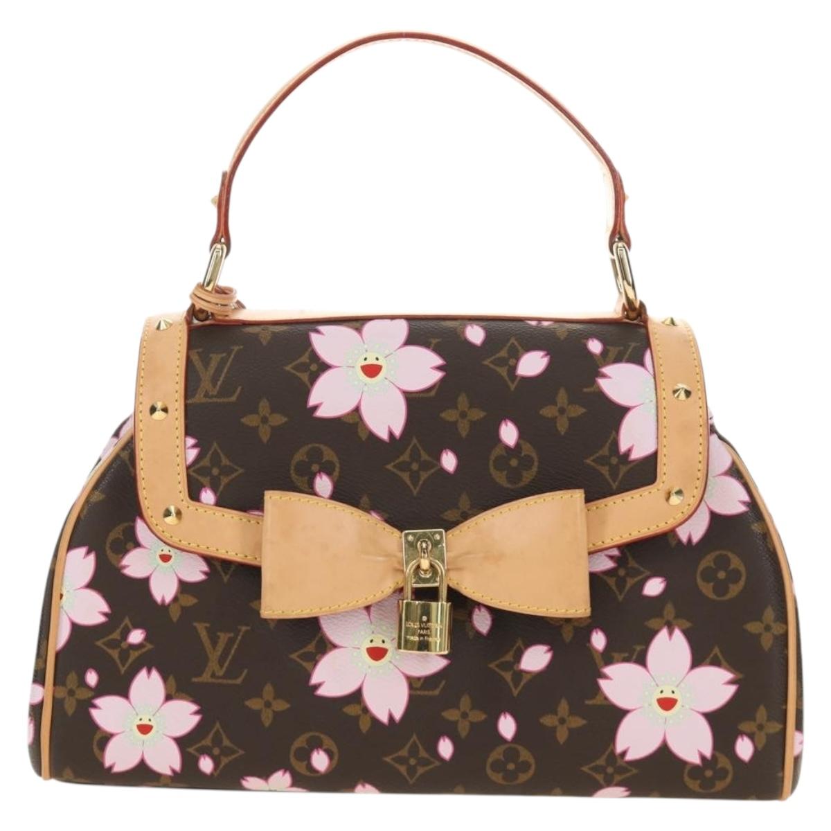 LOUIS VUITTON Monogram Cherry Blossom Sac Retro PM Bag M92012 LV Auth 186707SAM