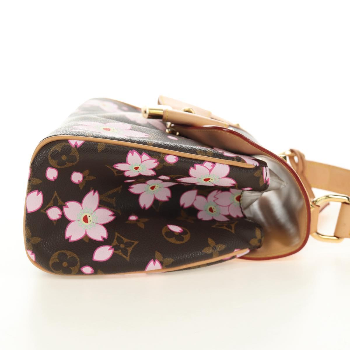 LOUIS VUITTON Monogram Cherry Blossom Sac Retro PM Bag M92012 LV Auth 186707SAM