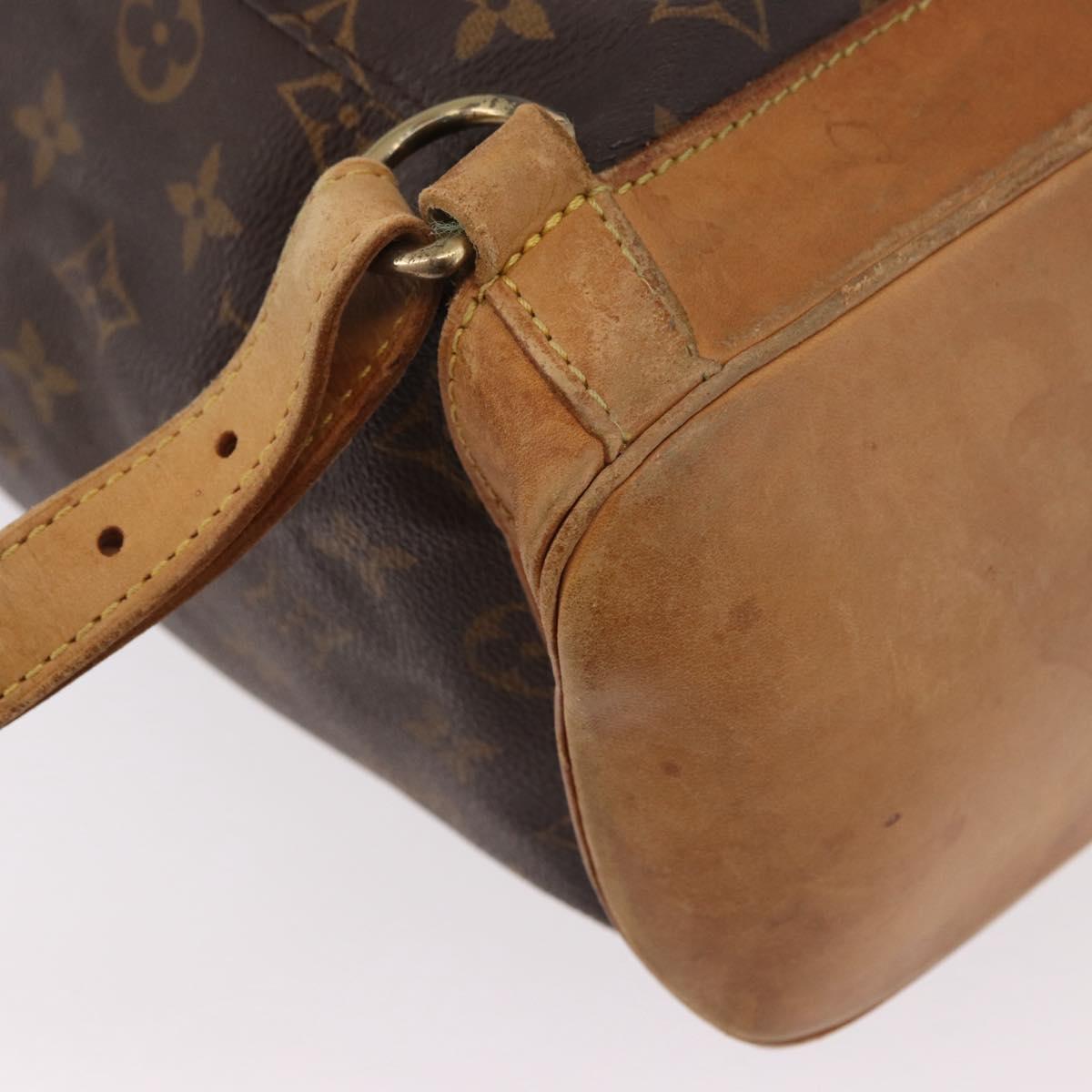 LOUIS VUITTON Monogram Montsouris MM Backpack M51136 LV Auth 186812