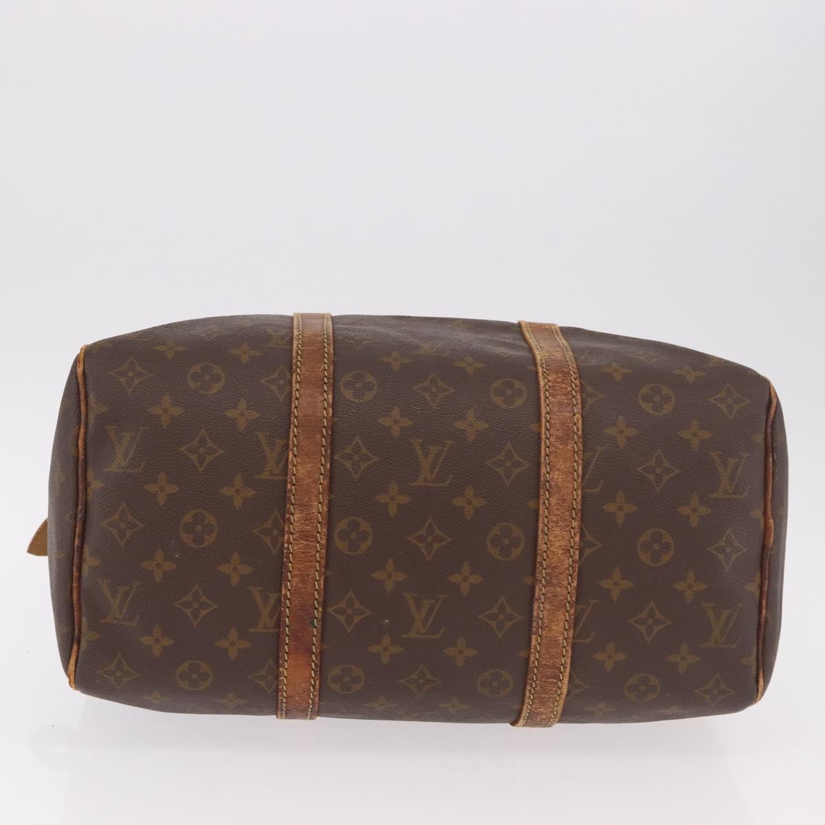 LOUIS VUITTON Monogram Sac Souple 35 Boston Bag M41626 LV Auth 186821