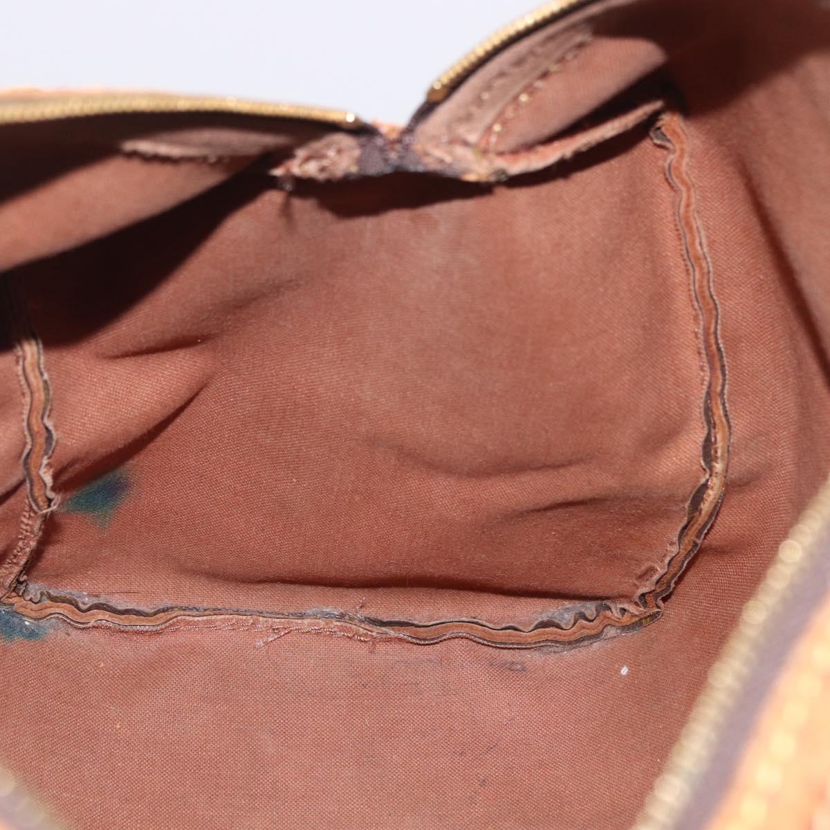 LOUIS VUITTON Monogram Sac Souple 35 Boston Bag M41626 LV Auth 186821