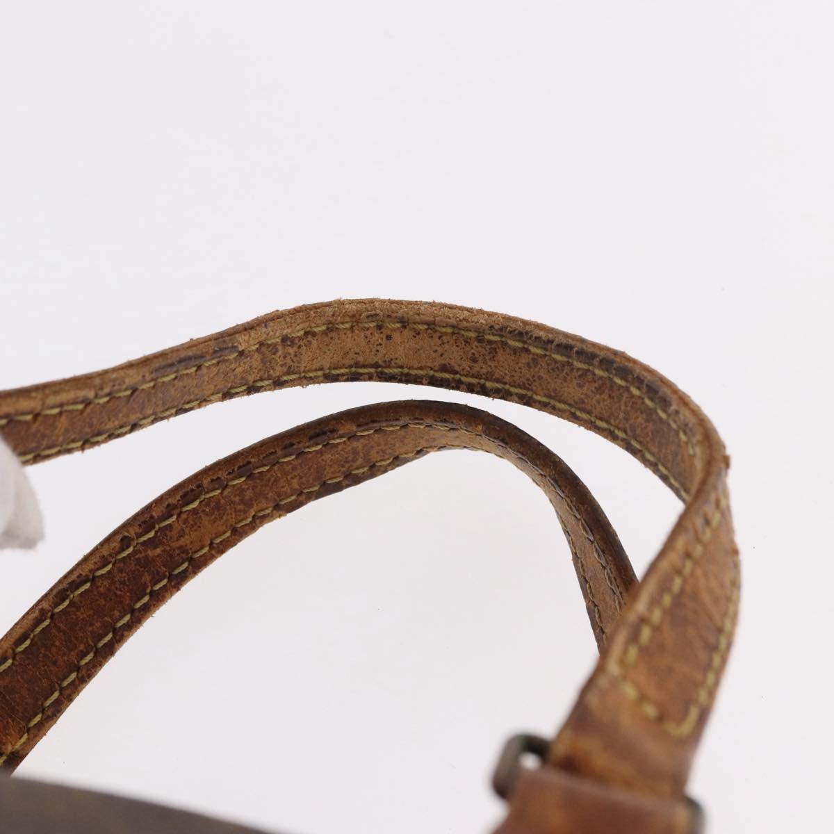 LOUIS VUITTON Monogram Sac Souple 35 Boston Bag M41626 LV Auth 186821