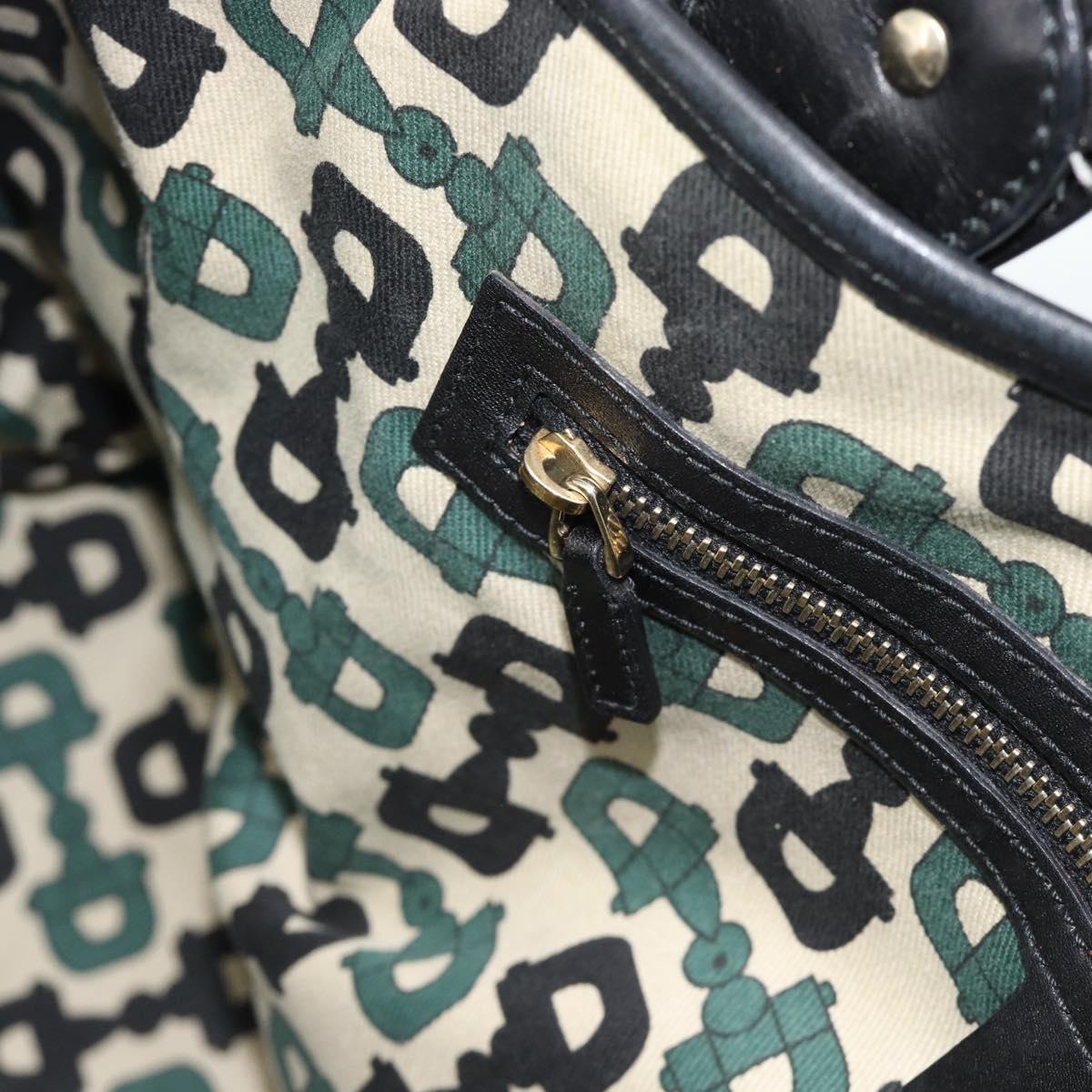 GUCCI GG Canvas Guccissima Tote Bag Leather Black Gold 137621 Auth 186827V