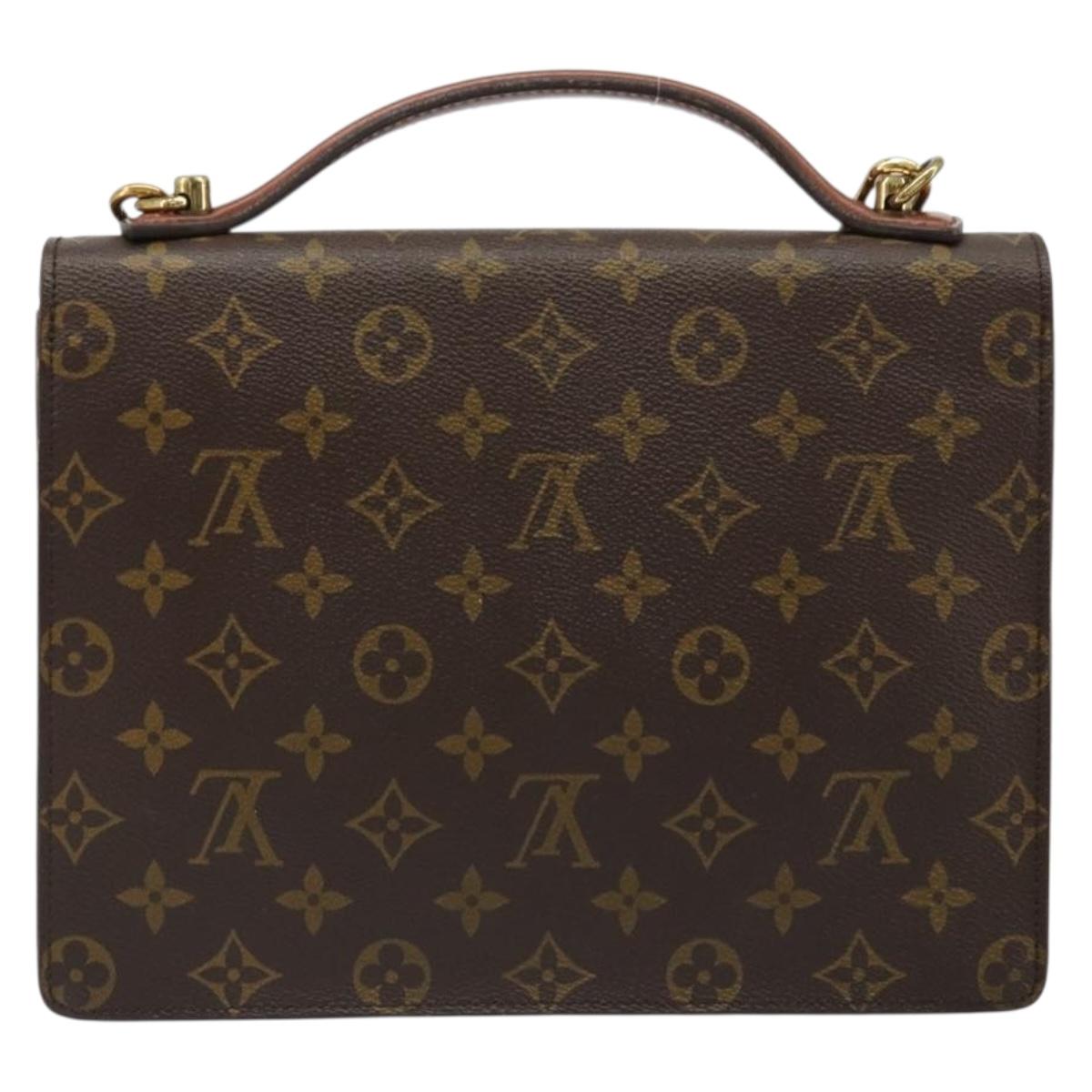 LOUIS VUITTON Monogram Monceau 26 Shoulder Bag M51187 LV Auth 186852