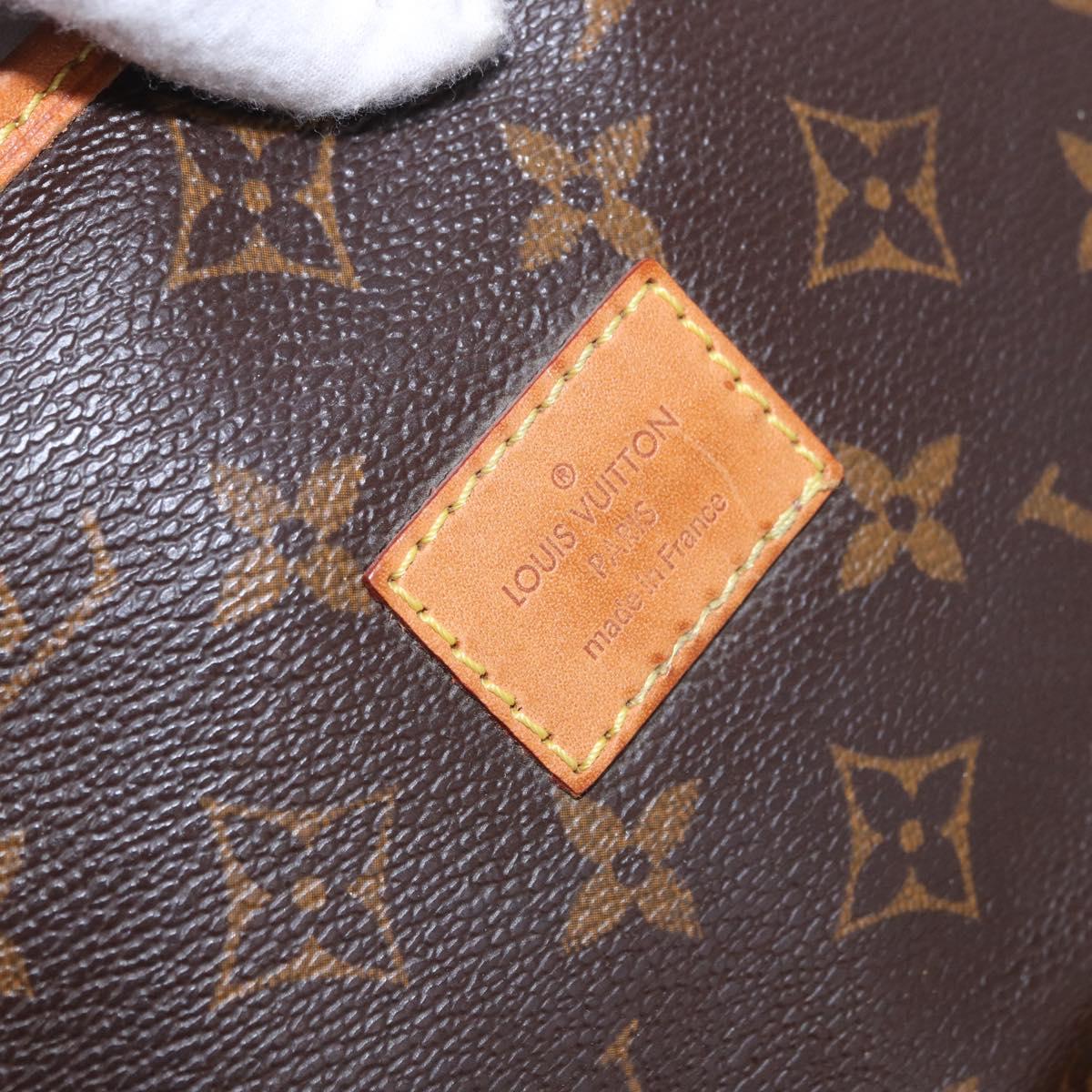 LOUIS VUITTON Monogram Saumur 30 Shoulder Bag M42256 LV Auth 186859