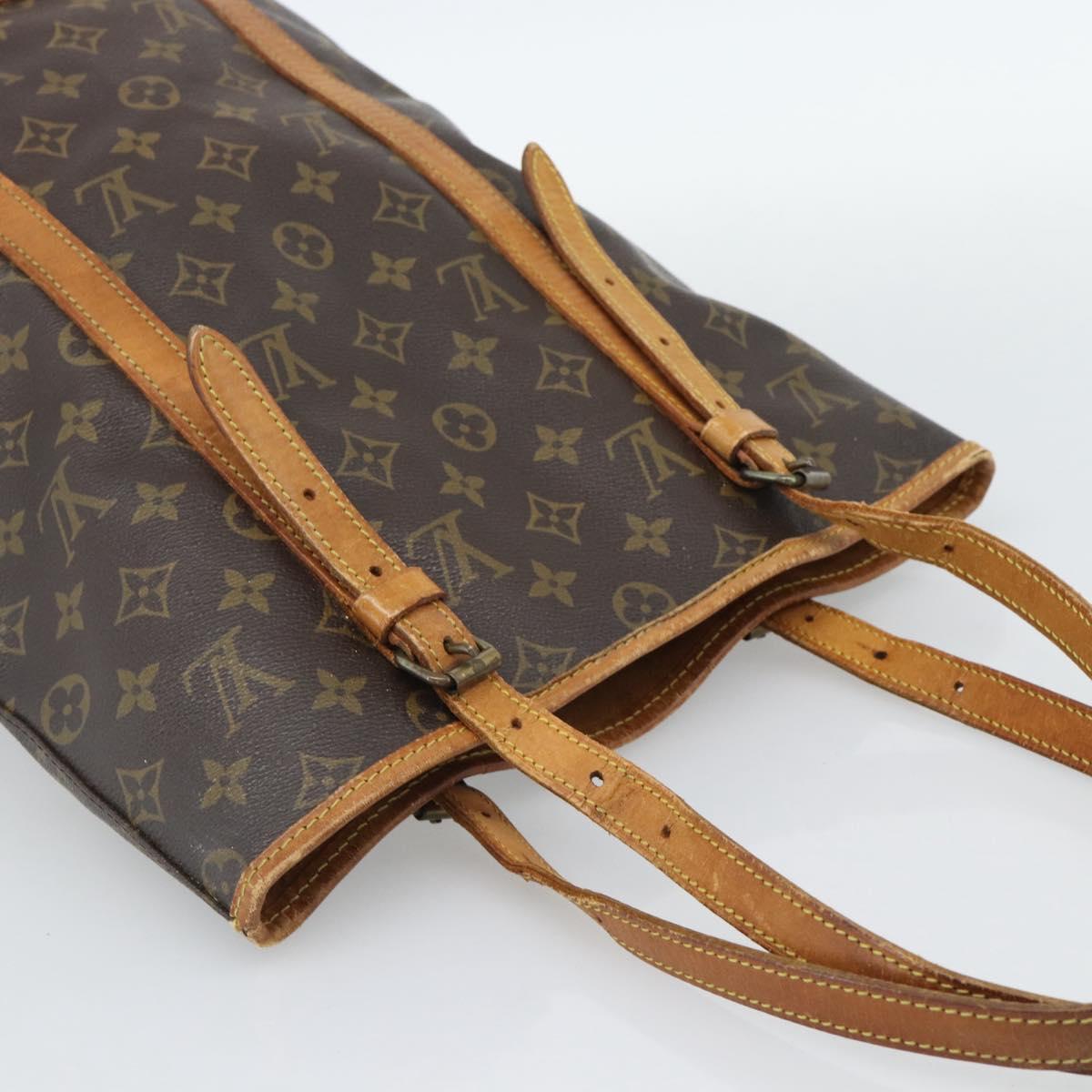 LOUIS VUITTON Monogram Bucket GM Shoulder Bag M42236 LV Auth 186861