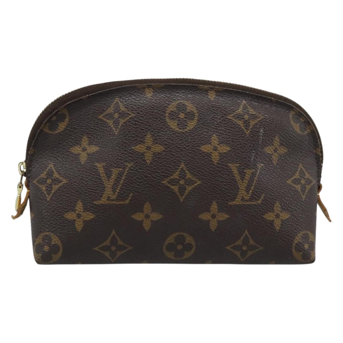 LOUIS VUITTON Monogram Pochette Cosmetic PM Pouch M43998 LV Auth 186863