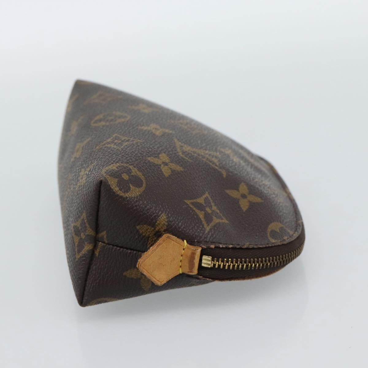LOUIS VUITTON Monogram Pochette Cosmetic PM Pouch M43998 LV Auth 186863