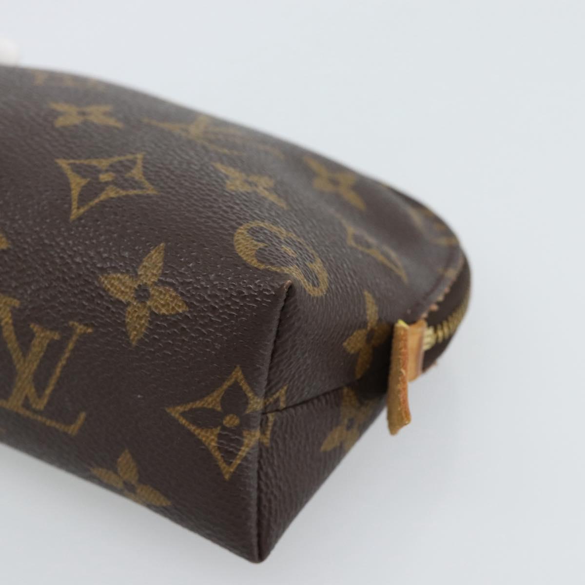 LOUIS VUITTON Monogram Pochette Cosmetic PM Pouch M43998 LV Auth 186863