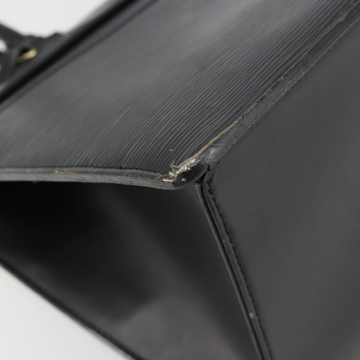 LOUIS VUITTON Epi Riviera Hand Bag Black M48182 LV Auth 186869
